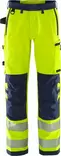 Fristads HV Green stretch housut LK2 2645 GSTP, Hi-Vis Yellow/Navy - Fristads Huomiohousut - 134189-171 - 1