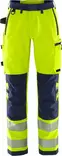 Fristads HV Green stretch housut naisten LK2 2665 GSTP, Hi-Vis Yellow/Navy - Fristads Huomiohousut - 134241-171 - 1