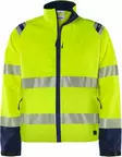 Fristads HV Green stretch takki LK3 4647 GSTP, Hi-Vis Yellow/Navy - Fristads Huomiotakit - 134246-171 - 1