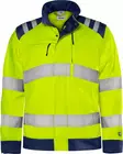 Fristads HV Green takki LK3 4067 GPLU, Hi-Vis Yellow/Navy - Fristads Huomiotakit - 131976-171 - 1