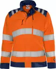 Fristads HV Green takki naisten LK3 4068 GPLU, Hi-Vis Orange/Navy - Fristads Huomiotakit - 131984-271 - 1