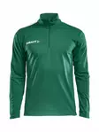 PROGRESS Halfzip LS Tee Men, Team Green/White - Craft Vaatteet - 1905611-1651 - 1