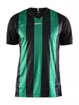 PROGRESS Jersey Stripe Men, Black/Team Green - Craft Vaatteet - 1905562-9651 - 1