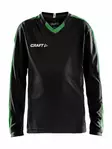 Progress Jersey Contrast LS Jr, Black/Team Green - Craft Vaatteet - 1906889-9651 - 1