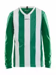 Progress Jersey Stripe LS Jr, Team Green/White - Craft Vaatteet - 1906892-1651 - 1