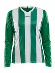 Progress Jersey Stripe LS W, Team Green/White - Craft Vaatteet - 1906891-1651 - 1