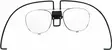 Sundström SR 641 Silmälasinkehys SR 200 kokonaamarille - Sundström hengityksensuojaimet - T01-1201 - 1