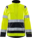 Fristads Flamestat HV stretch takki naisten LK3 4161 ATHF, Neonkeltainen/Tummansininen - Fristads Palosuojatut työvaatteet - 301777-171 - 1