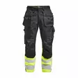 Jobman 2134 Core Riipputaskuhousut Stretch Hi-Vis, musta/keltainen - Jobman Huomiotyövaatteet - 65213419-9921 - 1