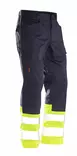 Jobman 2314 Reisitaskuhousut Hi-Vis, mariini/keltainen - Jobman Huomiotyövaatteet - 65231420-6721 - 1