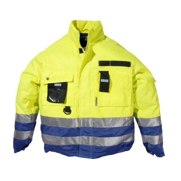 Bockmann Huomio Kesätyötakki, Keltainen/Sininen - Huomiotakit - TTRHV-1 - 1