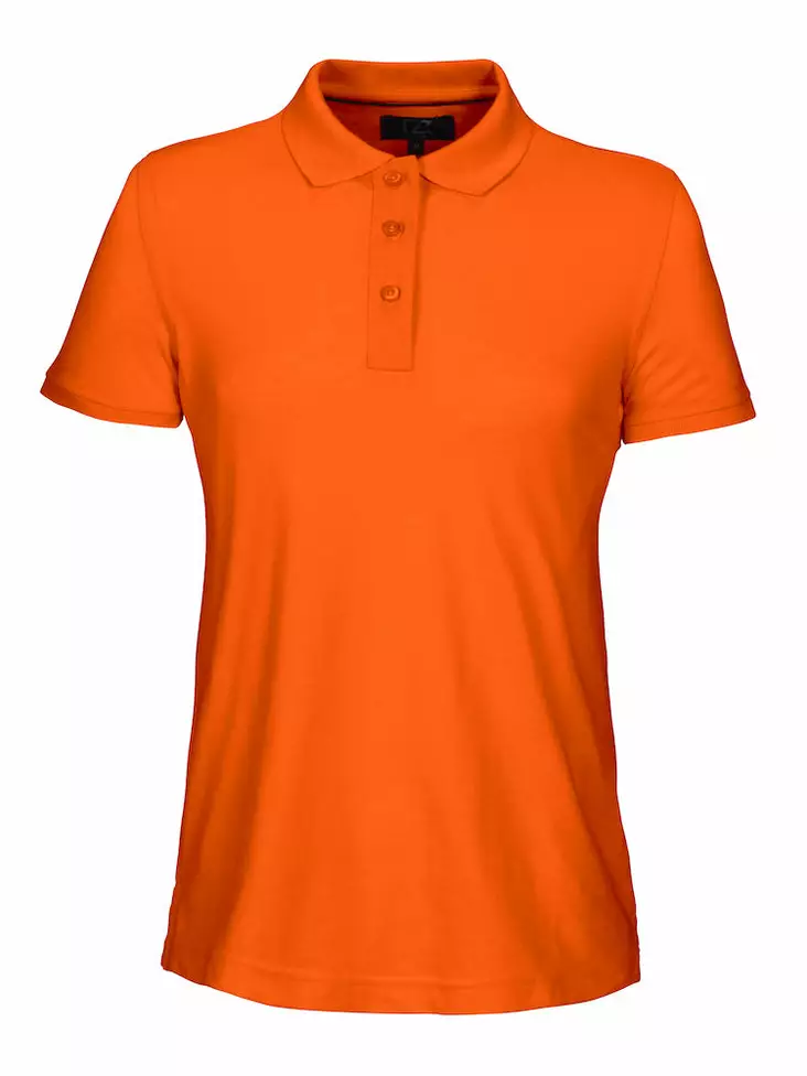 C&B Rimrock Cotton Polo Ladies, Neon Orange - Cutter & Buck Vaatteet - 354411-171 - 1