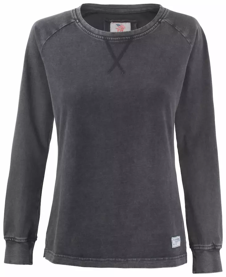 C&B Thorp Denim Crew Ladies, Denim Black - Cutter & Buck Vaatteet - 358411-921 - 1