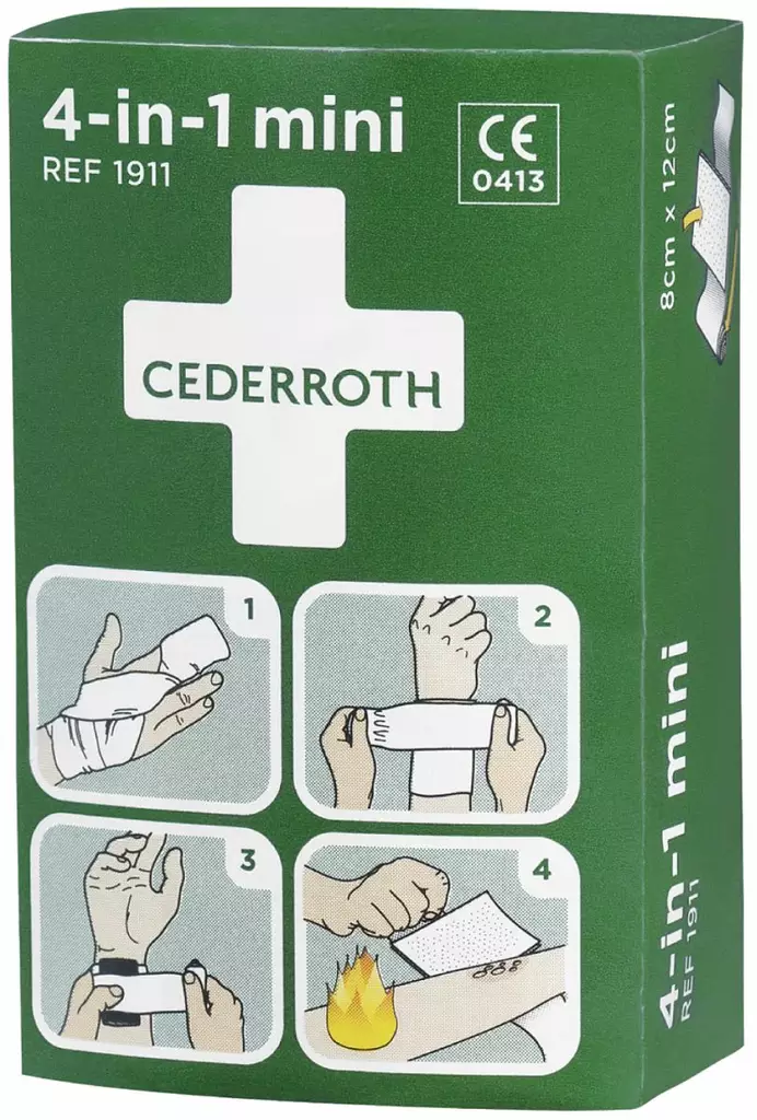 Cederroth 1911 Ensiapuside pieni 4-in-1 mini - Ensiaputuotteet - 1911 - 1