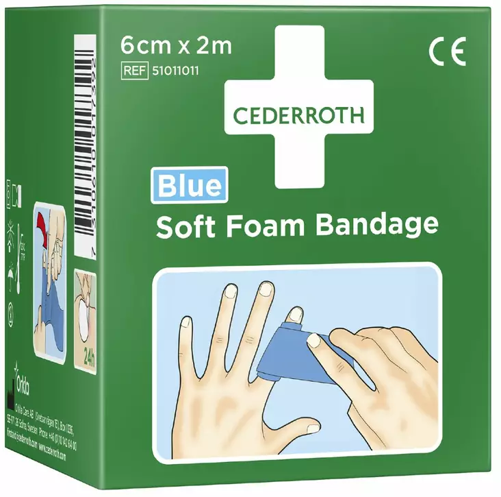 Cederroth 51011011 Soft Foam Bandage Laastari - Ensiaputuotteet - 51011011 - 1