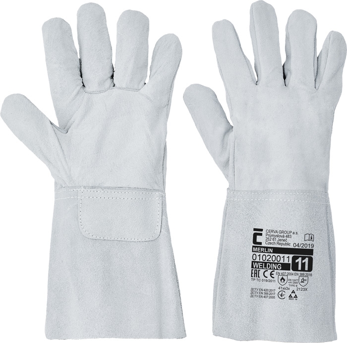Cerva Merlin Hitsauskäsine - Käsineet hitsaus ja kuumuus - 01020011 - 1