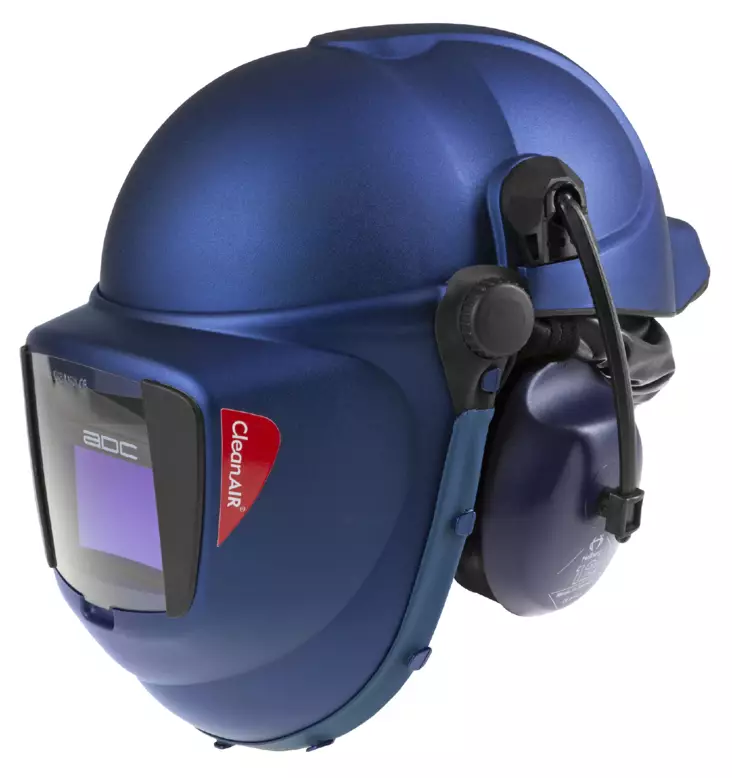 CleanAIR Suojakypärä CA-40 hitsausmaskilla - Clean Air hengityksensuojaimet - 805300521 - 1