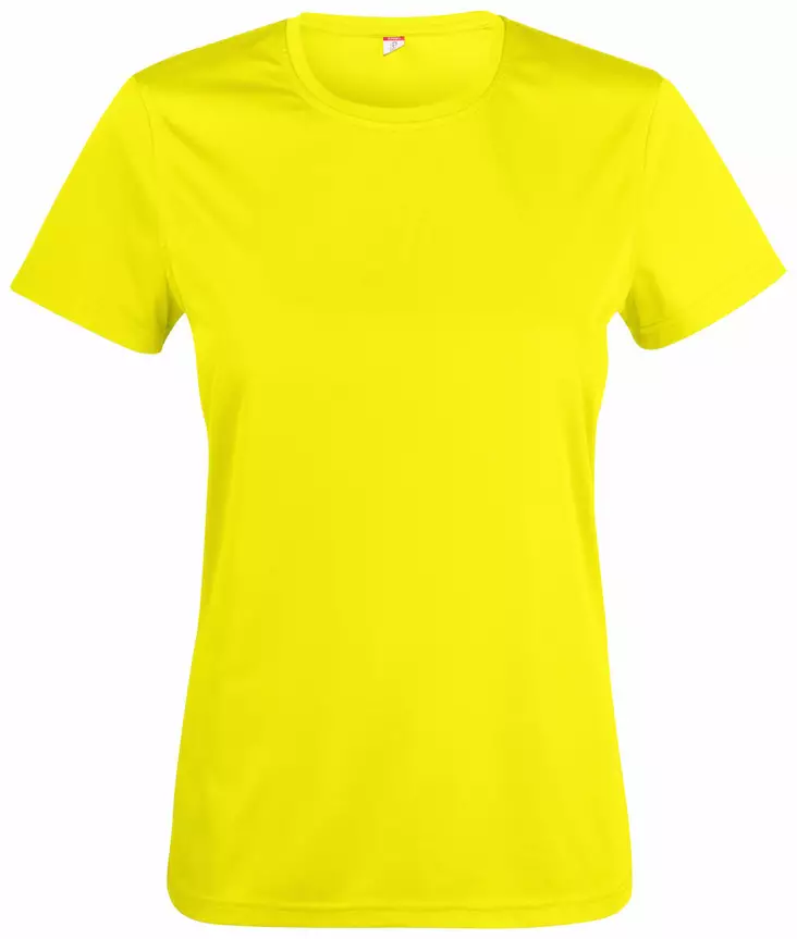 Clique Basic Active-T Ladies, huomio keltainen - Clique Vaatteet - 029039-11 - 1
