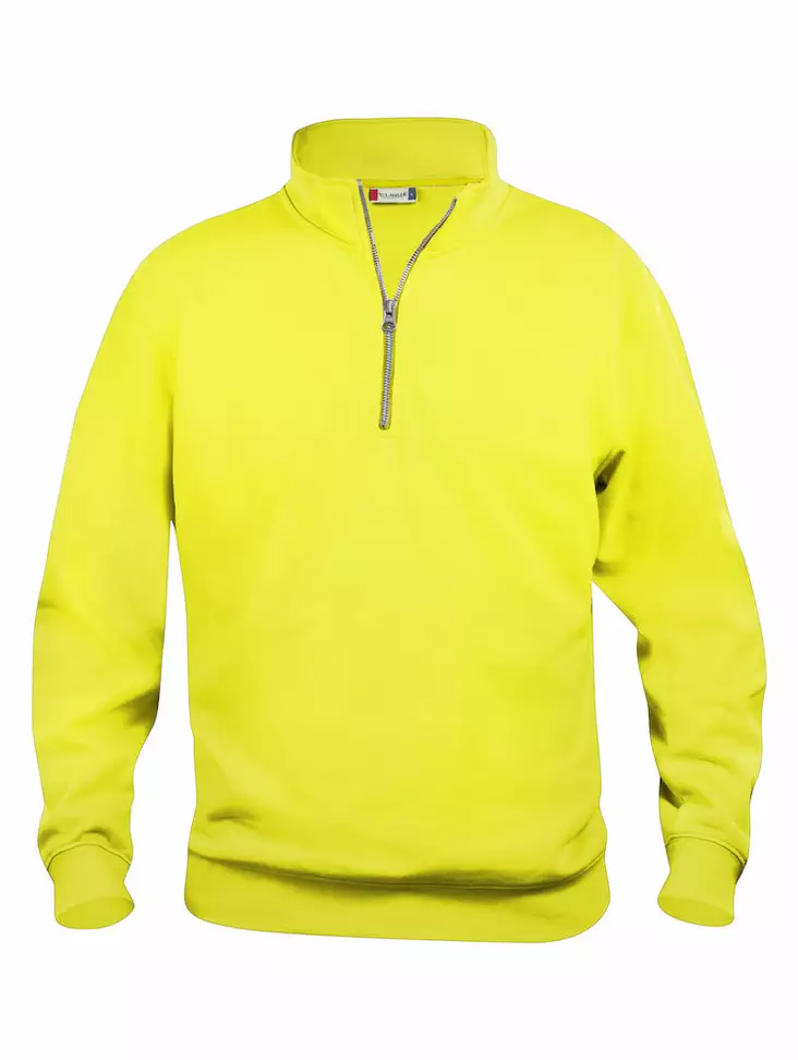 Clique Basic Half Zip, Huomioväri keltainen - Clique Vaatteet - 021033-11 - 1