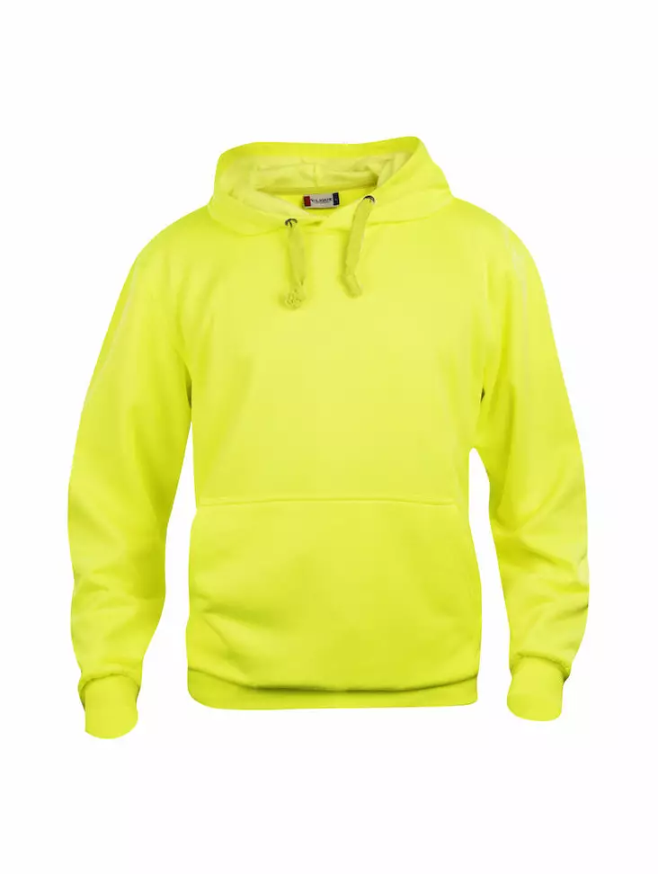Clique Basic Hoody, Huomioväri keltainen - Clique Vaatteet - 021031-11 - 1