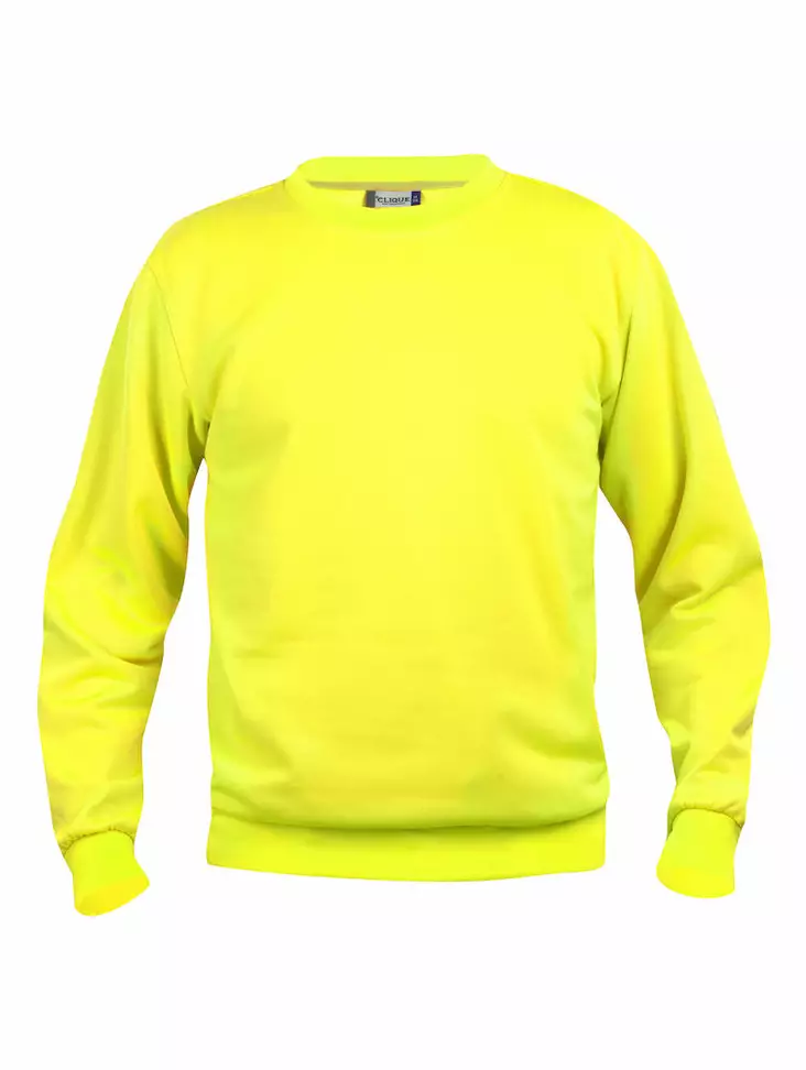 Clique Basic Roundneck, visibility yellow - Clique Vaatteet - 021030-11 - 1