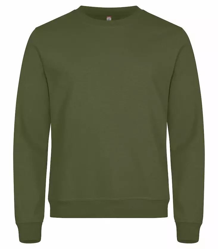 Clique Miami Roundneck, Army Green - Clique Vaatteet - 0201030-71 - 1