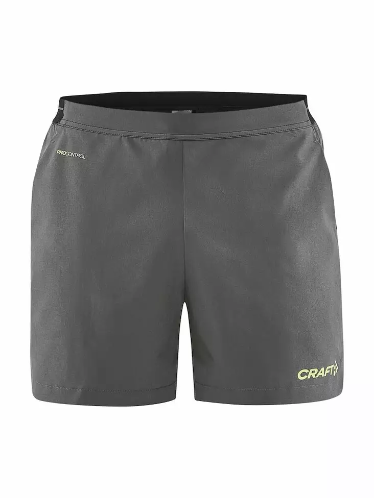 Craft PRO Control Impact Short Shorts M, Granite/Giallo - Craft Vaatteet - 1908401-985541 - 1