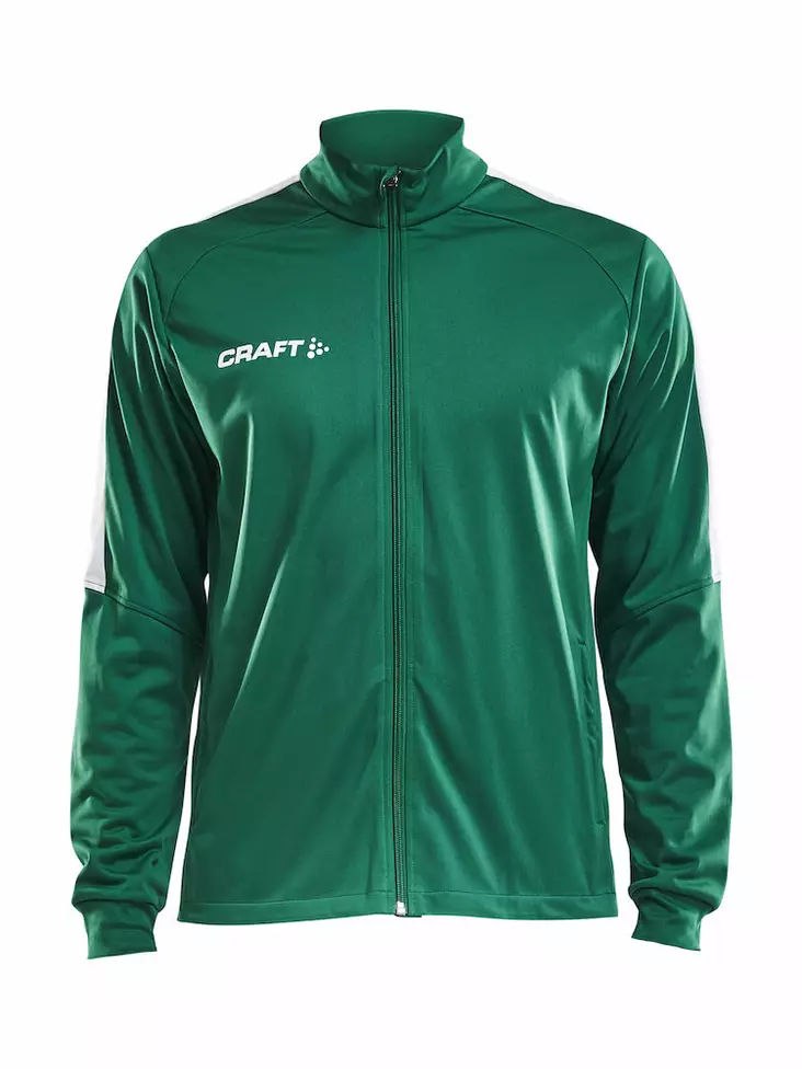 Craft PROGRESS Jacket Men, TEAM GREEN/WHITE - Craft Vaatteet - 1905612-1651 - 1