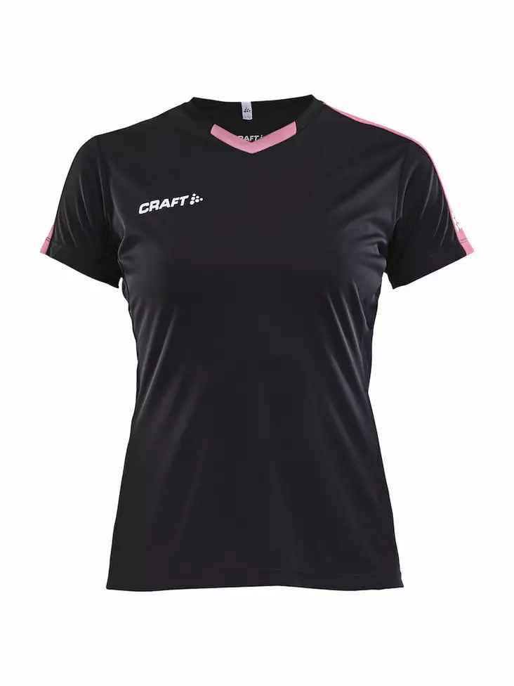 Craft PROGRESS Jersey Contrast WMN, BLACK/POP - Craft Vaatteet - 1905567-9471 - 1