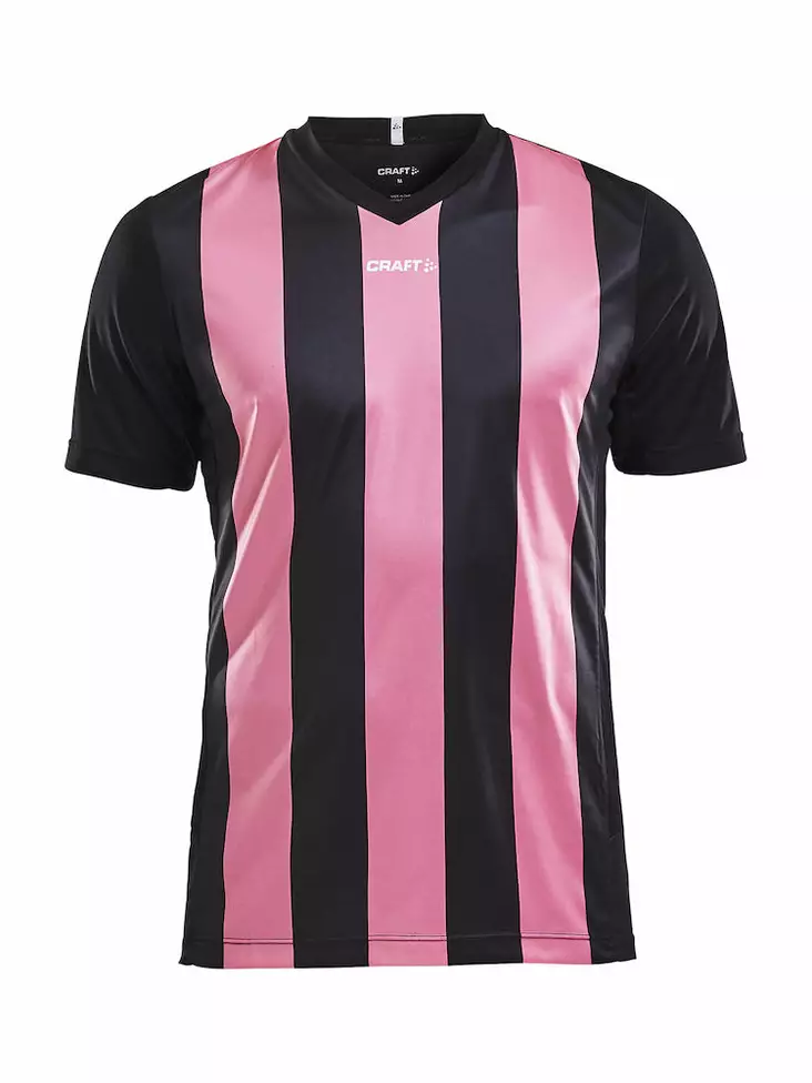 Craft PROGRESS Jersey Stripe Men, BLACK/POP - Craft Vaatteet - 1905562-9471 - 1