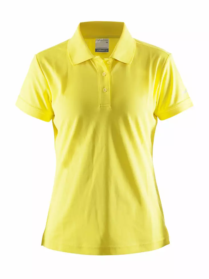 Craft Polo Shirt Pique Classic W, Yellow - Craft Vaatteet - 192467-1551 - 1