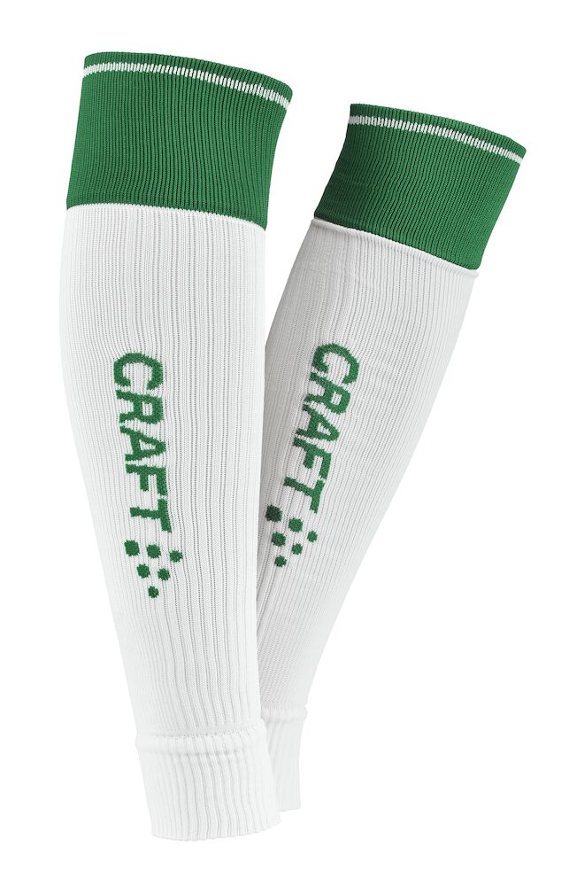 Craft Progress 2.0 Contrast Sock W-O Foot, White/green - Craft Vaatteet - 1916124-900651 - 1