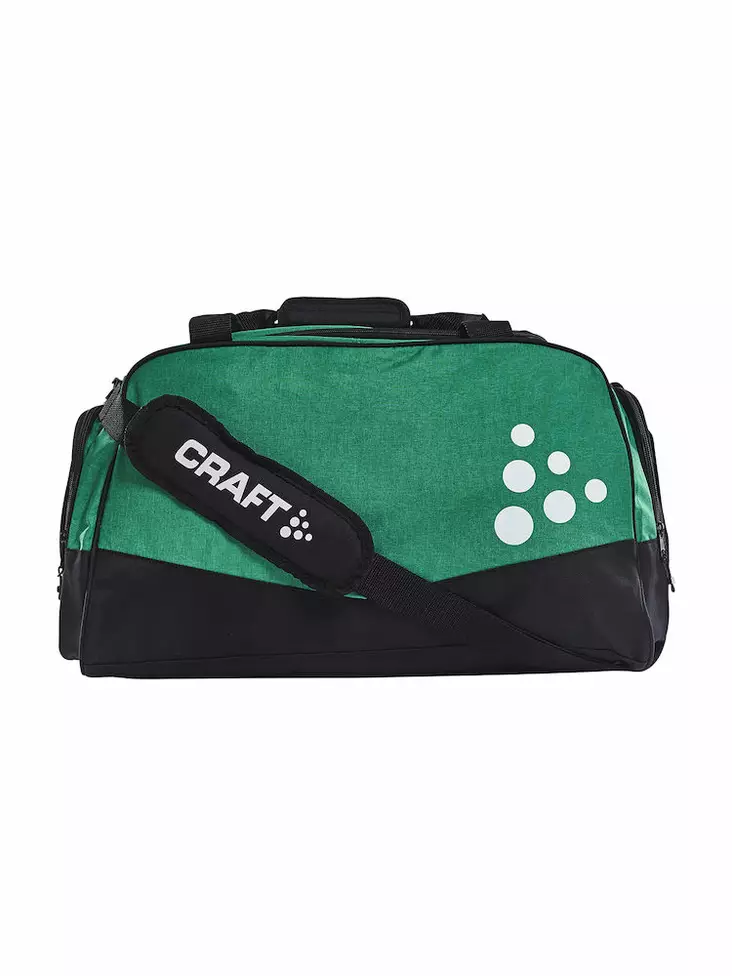 Craft SQUAD DUFFEL LARGE, TEAM GREEN MÉL/BLACK - Craft Vaatteet - 1905595-1651 - 1