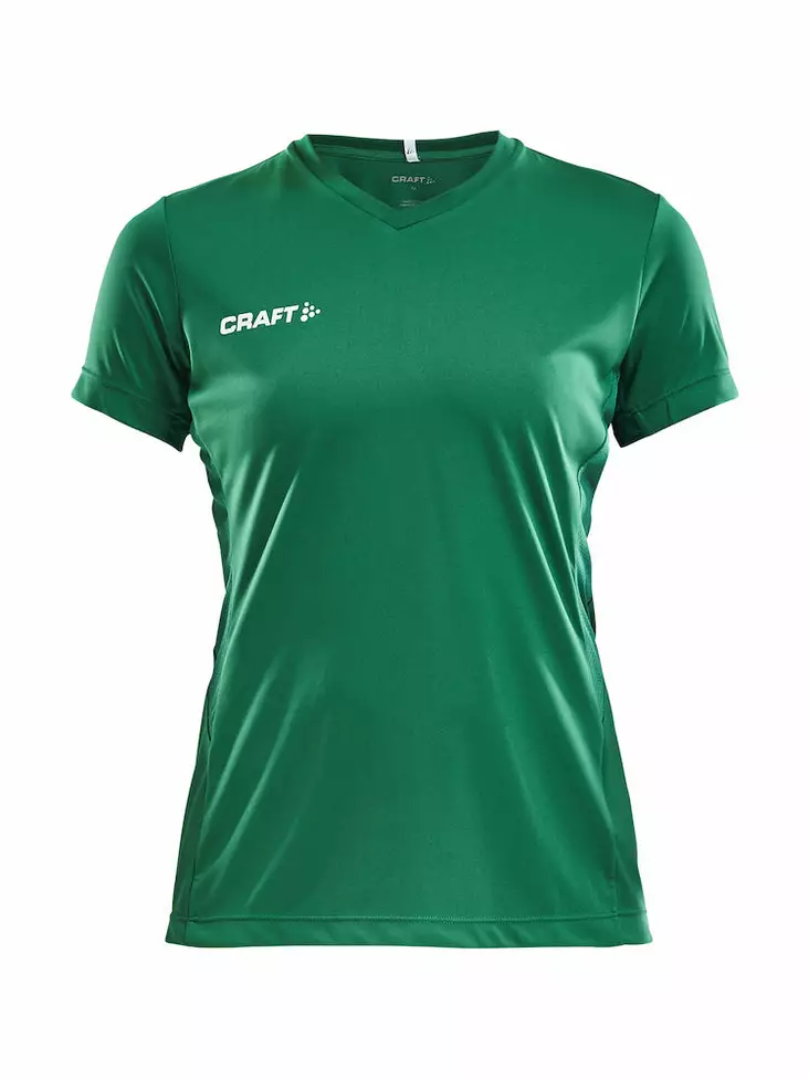 Craft SQUAD Jersey Solid WMN, TEAM GREEN - Craft Vaatteet - 1905566-1651 - 1