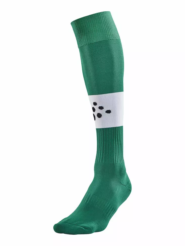 Craft SQUAD Sock Contrast, TEAM GREEN/WHITE - Craft Vaatteet - 1905581-1651 - 1