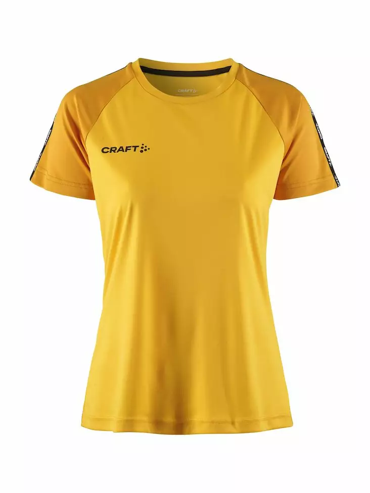 Craft Squad 2.0 Contrast Jersey W, Yellow/golde - Craft Vaatteet - 1912726-552511 - 1