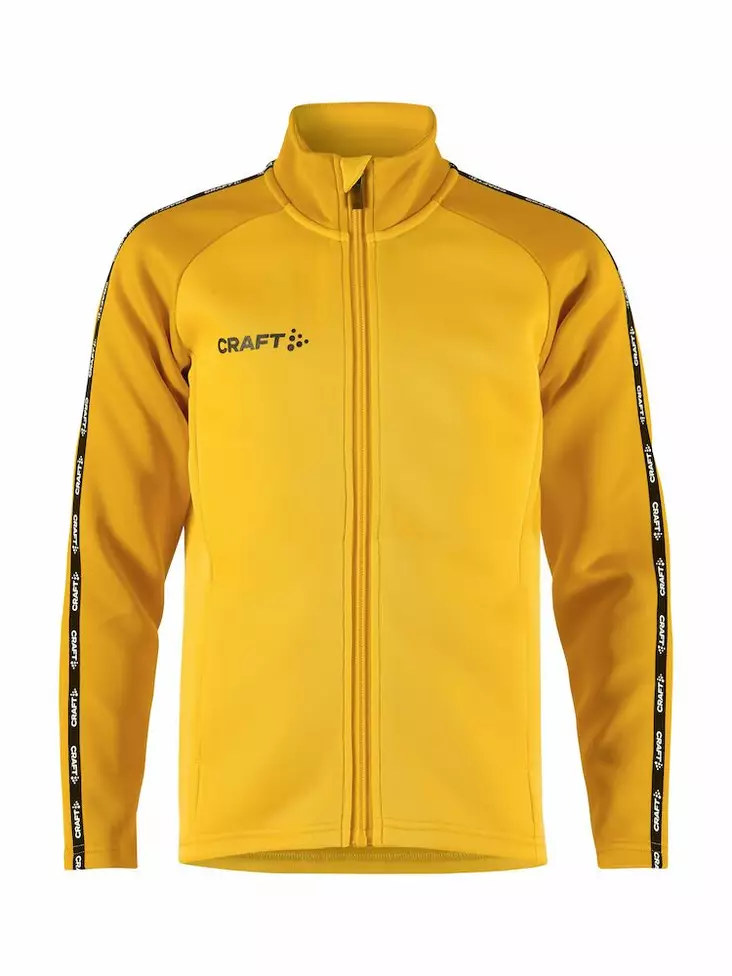 Craft Squad 2.0 Full Zip Jr, Yellow/golden - Craft Vaatteet - 1912730-552511 - 1
