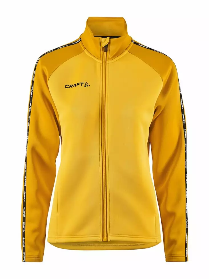 Craft Squad 2.0 Full Zip W, Yellow/golden - Craft Vaatteet - 1912729-552511 - 1