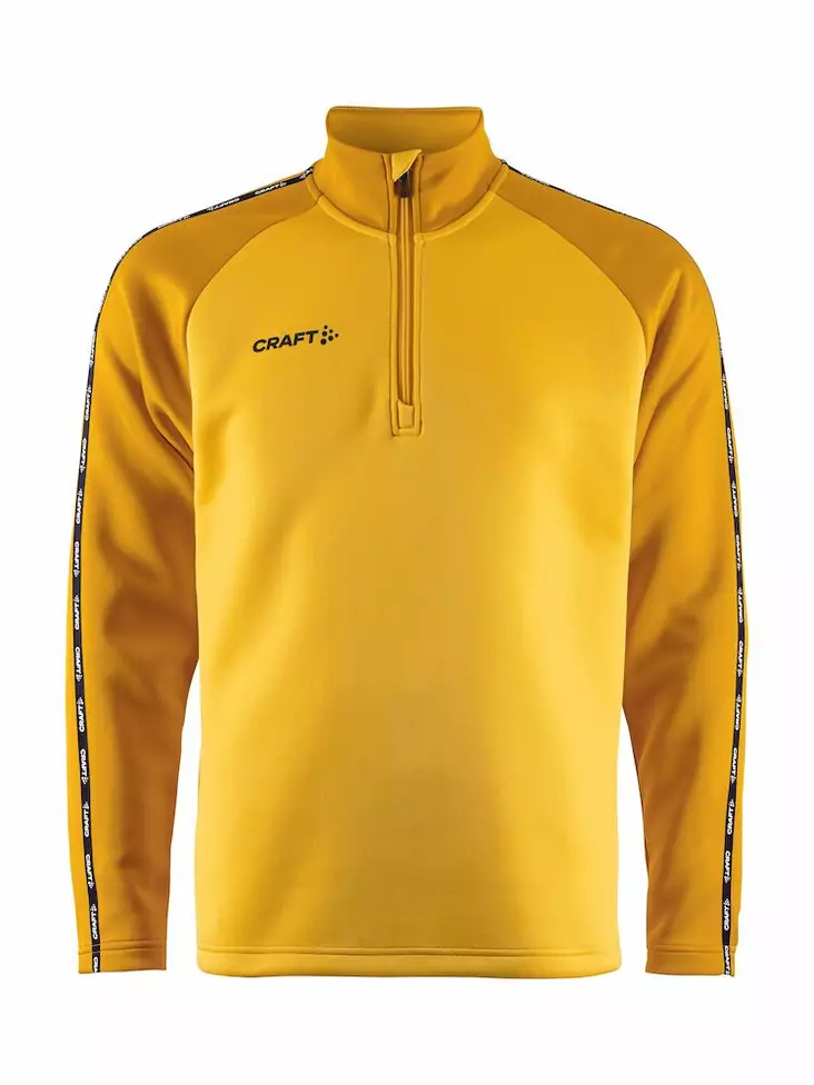 Craft Squad 2.0 Half Zip M, Yellow/golden - Craft Vaatteet - 1912731-552511 - 1