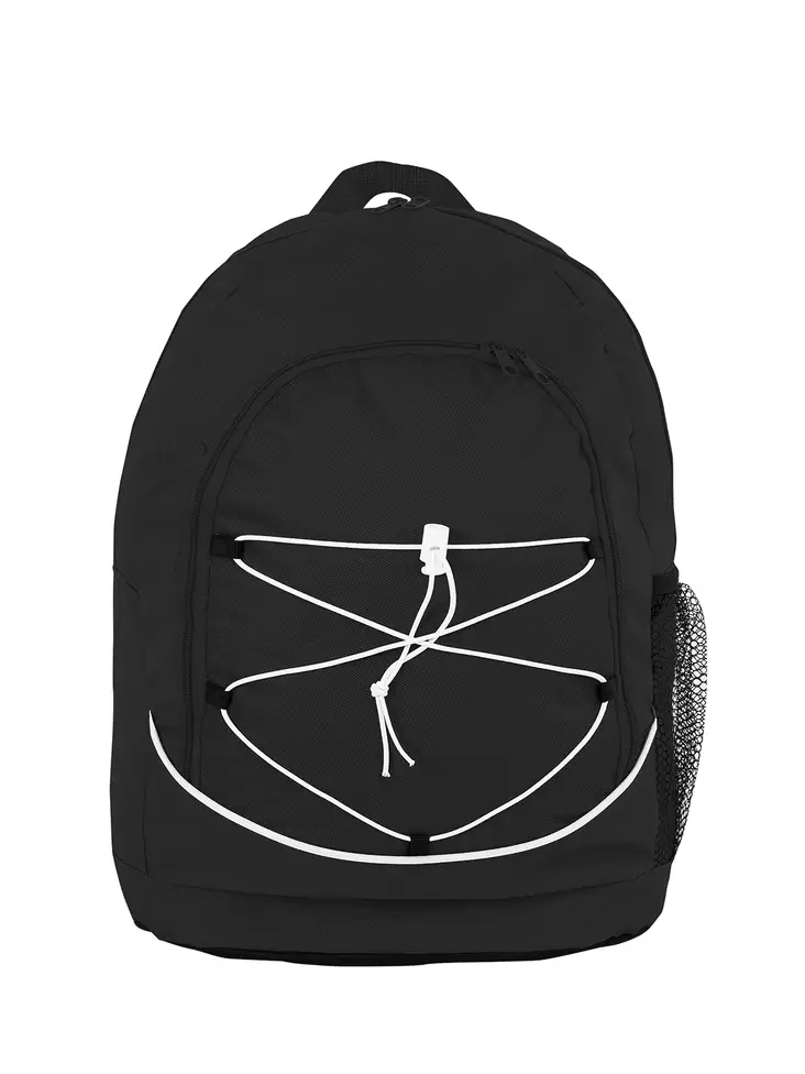 DoS Club Line Backpack, Musta / Valkoinen - Tekstiilit ja Laukut - 158027-391 - 1