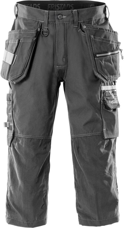 Fristads Caprihousut 2124 CYD, T.Harmaa - Fristads Työshortsit - 110316-941 - 1