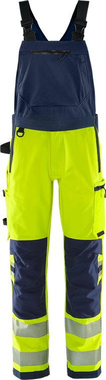 Fristads HV Green stretch avosuoja LK2 1031 GSTP, Hi-Vis Yellow/Navy - Fristads Huomioavosuojat - 134190-171 - 1