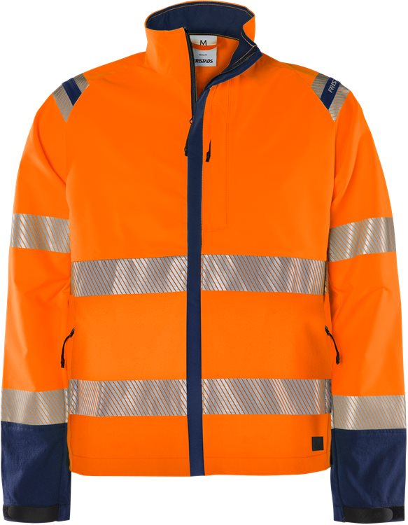 Fristads HV Green stretch takki LK3 4647 GSTP, Hi-Vis Orange/Navy - Fristads Huomiotakit - 134246-271 - 1