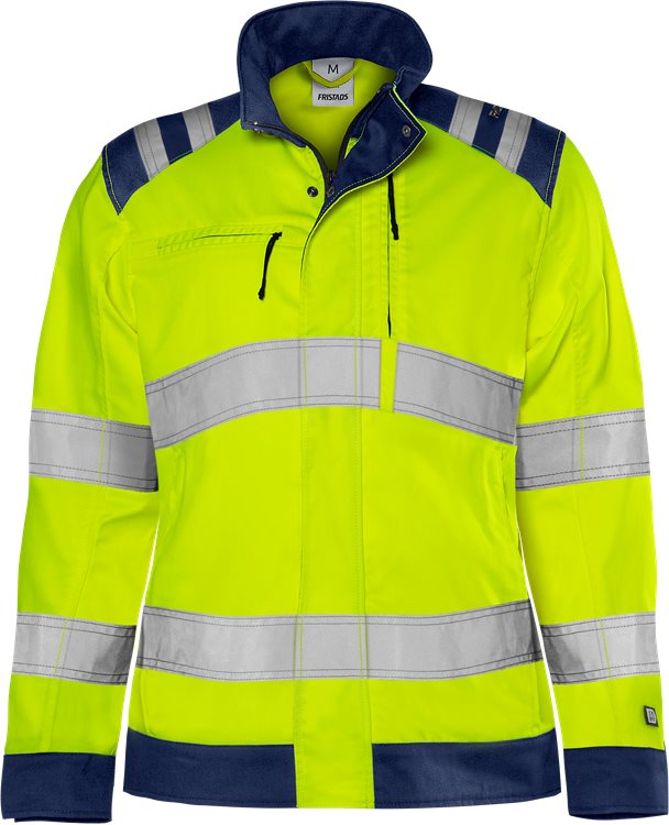 Fristads HV Green takki naisten LK3 4068 GPLU, Hi-Vis Yellow/Navy - Fristads Huomiotakit - 131984-171 - 1