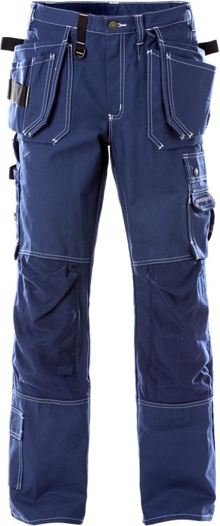 Fristads Rakentajan housut 250 FAS, Sininen - Fristads Työhousut - 100280-541 - 1