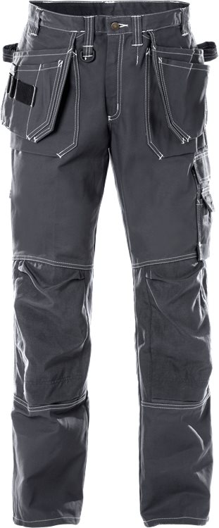 Fristads Rakentajan housut 255K FAS, T.Harmaa - Fristads Työhousut - 100282-941 - 1