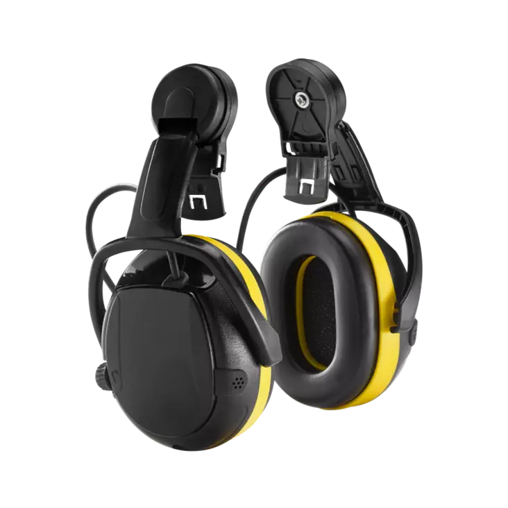 Hellberg Active kuulonsuojaimet kypäräkiinnitys, tasorippuvaiset - Elektroniset kuulonsuojaimet - 47102-001 - 1