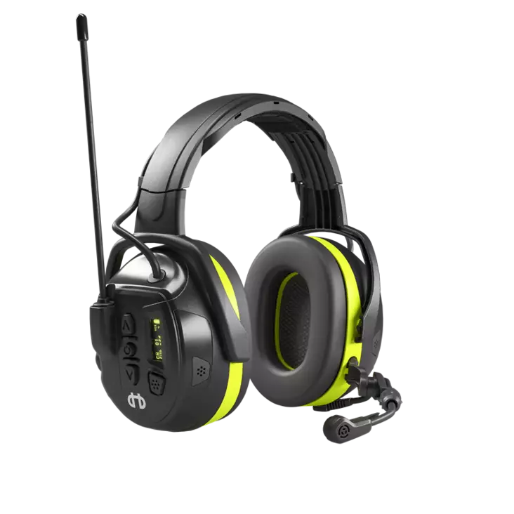 Hellberg Local 446 Kuulonsuojaimet, Two-Way Com/LD - Elektroniset kuulonsuojaimet - 85001-001 - 1