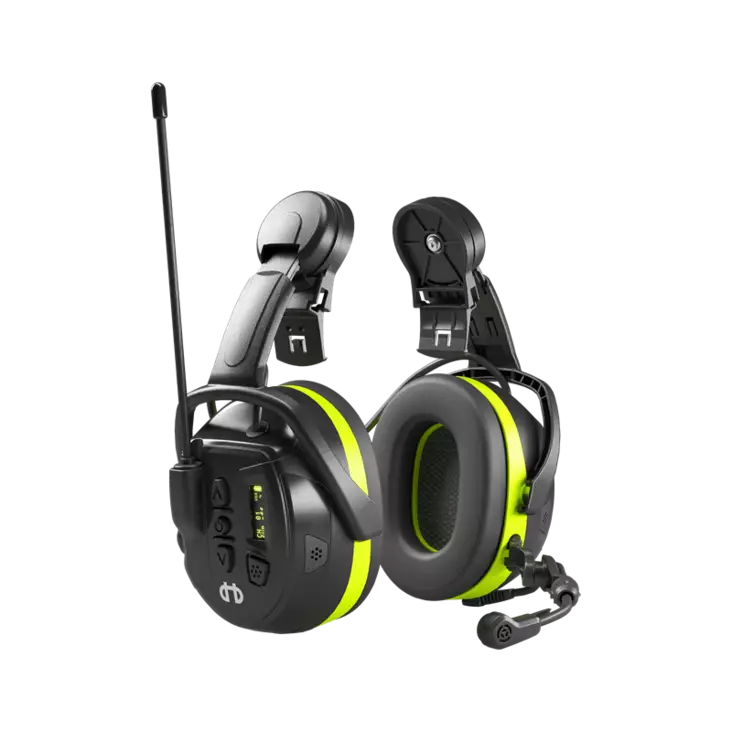 Hellberg Local 446 Kuulonsuojaimet kypärään, Two-Way Com/LD - Elektroniset kuulonsuojaimet - 85101-001 - 1