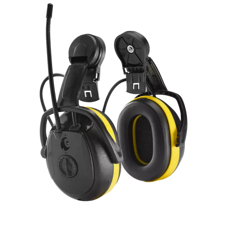 Hellberg Relax kuulonsuojaimet kypäräkiinnitys, AM-FM radio - Elektroniset kuulonsuojaimet - 45102-001 - 1